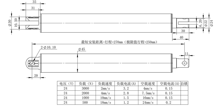 SD50直流电动推杆(图6)